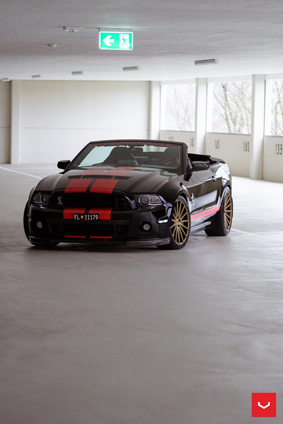  Shelby GT500 Convertible on Vossen Wheels (VFS2) 2017 года  (фото 6 из 30)